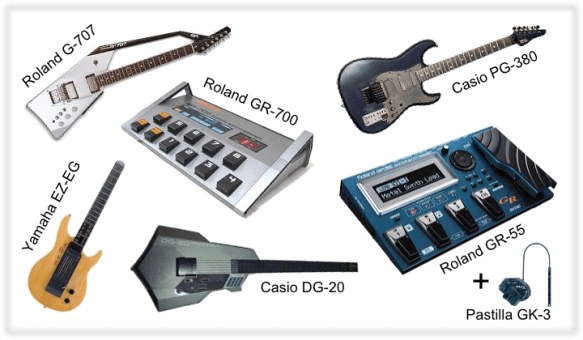 Guitarras MIDI
